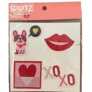 Target Spritz Valentine's Day Embroidered Sticker Patches (4 Count)